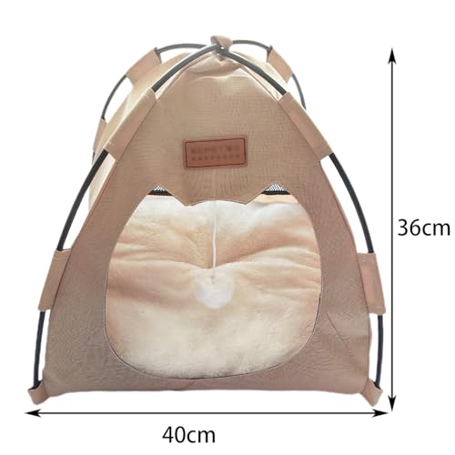 Portable & Washable Pet Tent - Lightweight Outdoor Cat House for Camping & Travel