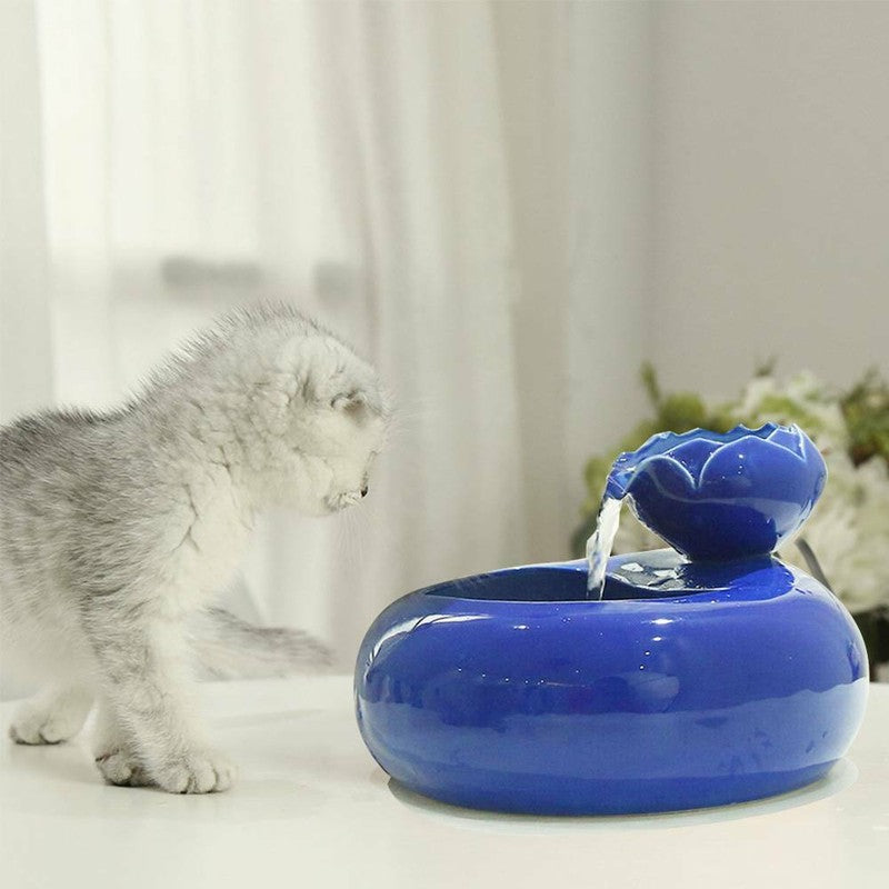 Dog Cat Pet Water Fountain Electric Water Dispenser Water Bowl CatDog