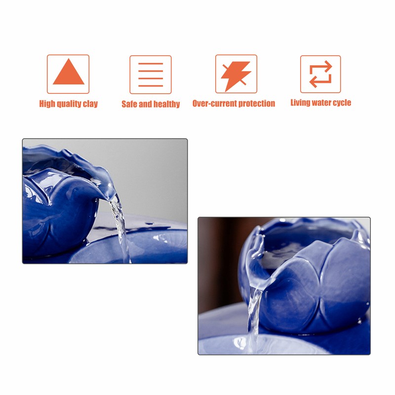 Dog Cat Pet Water Fountain Electric Water Dispenser Water Bowl CatDog